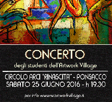 Concerto degli Studenti dell’Artwork Village