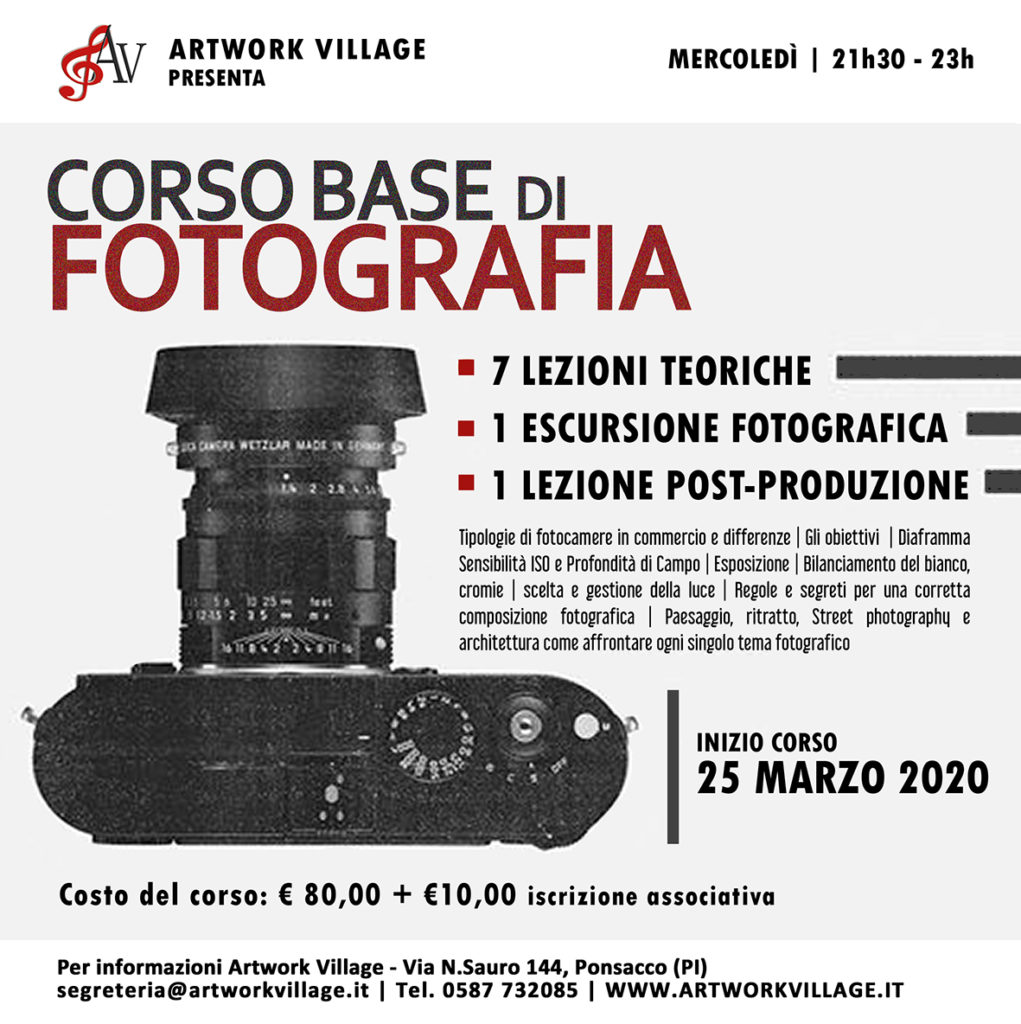 Corso Base di Fotografia