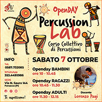 PercussionLab – Corso Collettivo di Percussioni